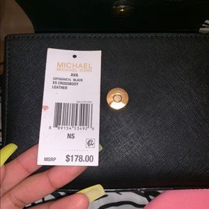 Black Michael Kors purse